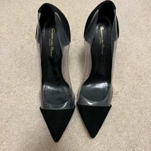 Gianvito Rossi plexi pumps